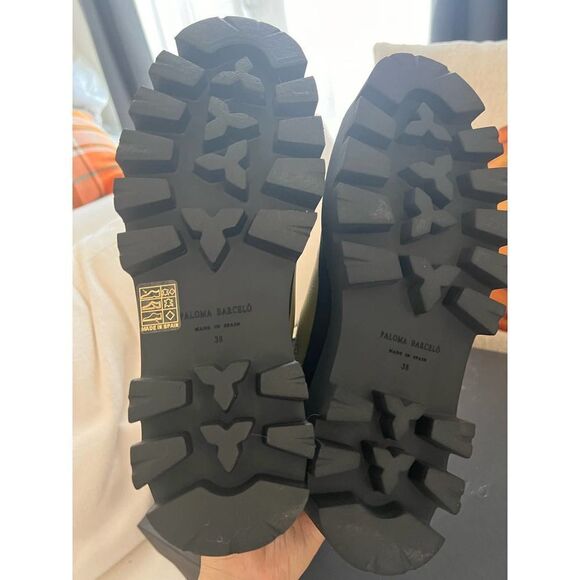 Paloma Barcelò Charlotta ankle boots in nappa leather Salvia 38 - Picture 6 of 9